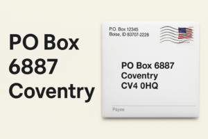 PO Box 6887 Coventry