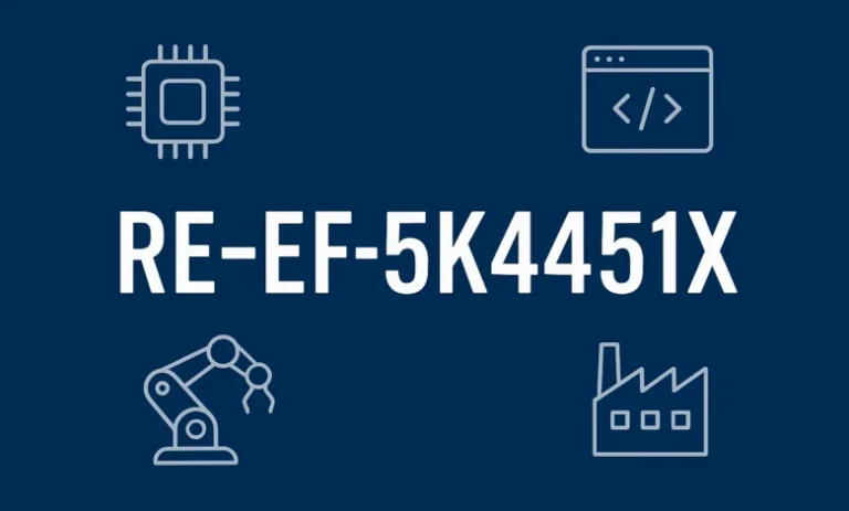 Harnessing the Power of RE-EF-5K4451X: A Modern Modular Marvel