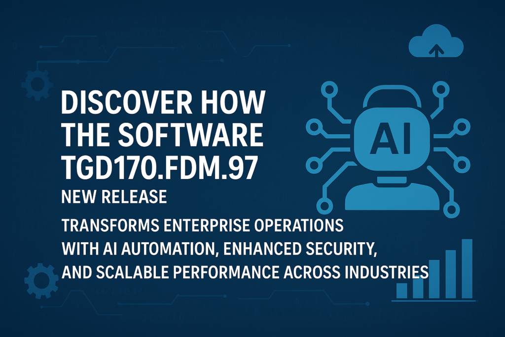 software TGD170.FDM.97 new release